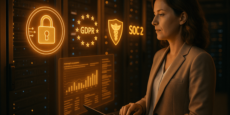 How secure is AI customer support? Addressing GDPR, HIPAA and SOC2 concerns